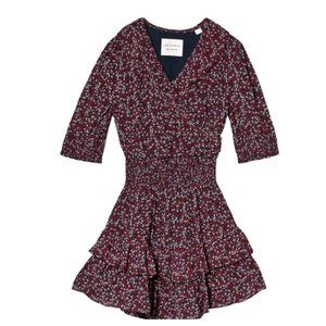 Les Coyotes De Paris Red Stevie Dress - Size 10